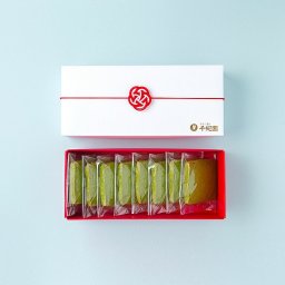 宇治抹茶クッキー8枚 御祝い箱【誕生日・結婚祝い】／ 抹茶 クッキー詰合せ 抹茶スイーツ 和スイーツ お菓子 焼き菓子 洋菓子 和菓子 御礼 結婚内祝い 出産祝い 出産内祝い ウェディングギフト 引き出物 誕生日 結婚記念日 お中元
