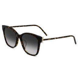 サンローラン SAINT LAURENT サングラス アジアンフィット UVカット アイウェア ウェリントン SL M48S/K 004 メンズ レディース ユニセックス ハバナ+グレーグラデーション 国内正規品