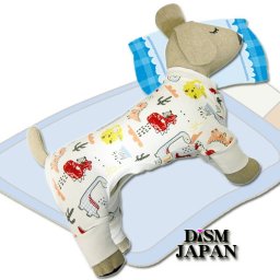 犬服 パジャマ ディノサウルス ( 小型犬 中型犬用 ) 恐竜柄 ロンパース つなぎ チワワ トイプードル ミニチュアダックスフント 柴犬