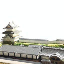 日本の城019　川越城・埼玉県 城コレ ケース付き   お城のジオラマ模型 プラモデル インテリア 雑貨 プレゼント 置物 お祝い おみやげ 和風 飾り リビング 玄関 オブジェ おしゃれ コレクション ミニチュア 小物【送料無料(一部地域除く)】