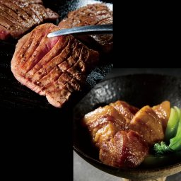 カードタイプ　絶品牛タン&とろける豚角煮セット