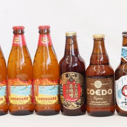 ハワイコナビール飲み比べ6本セット(ホワイトエール 名古屋赤味噌ラガー 伽羅 ロングボード) 330ml×2本333ml×1本 355ml×3本