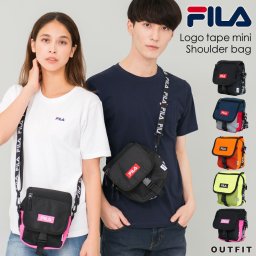 FILA フィラ ショルダーバッグ ボディバッグ 小さめ メンズ レディース 斜めがけ サコッシュ ミニ おしゃれ ブランド 人気 黒 白 紺 赤 バッグ 小さめ 高校生 大人 プレゼント 軽量 軽い 実用的 ギフト 早割 敬老の日 プレゼント ギフト