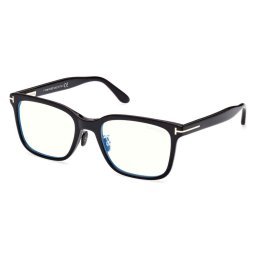 【送料無料】トムフォード TOM FORD TF5853DB 001 BLUE BLOCK FILTER メガネフレーム　新品未使用品　並行輸入品