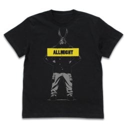 ヒロアカ オールマイト 僕のヒーローアカデミア雪まつりVer./BLACK-S Tシャツ ブラック Sサイズ
