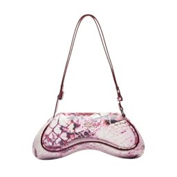 ディーゼル DIESEL バッグ ハンドバッグ ショルダーバッグ コンパクト クロスボディー ロゴ X09776 P6019 T4057 レディース ピンク
