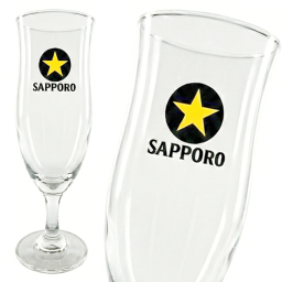 【名入れ対応】SAPPORO サッポロ 黒ラベル足付きビアグラス 380ml ビール ジョッキ タンブラー グラス 誕生日 記念日 父の日 母の日 退職祝い 還暦祝い