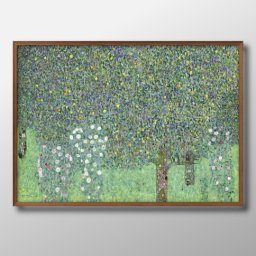 グスタフ クリムト 樹下の薔薇 A3 サイズ ポスター アート おしゃれ 絵画 インテリア 北欧 イラスト マット紙 艶消し アートパネル 額 フレーム デザイン 壁掛け ギフト 新築祝い ディスプレイ 引越し祝い　新生活　空間デザイン 