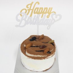 ティラミスケーキ 3号（直径約9cm）　4種類のピックからお選びください　お試し価格品