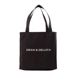 ディーンアンドデルーカ DEAN & DELUCA キャンバス トートバッグ エコバッグ ショッピングバッグ ショルダーバッグ キャンバス ブラック 黒 バッグ エコバック トートバック エコ ロゴ NY 折りたたみ サイズ 大きめ おしゃれ ブランド A4 2way キャンバストートバッグ 軽量