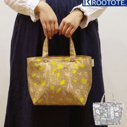 Rootote ルートート トートバッグ 通販 サイドポケット Theermo Keeper LUNCH サーモキーパー　ランチ 保冷 軽い ランチバッグ 弁当 アウトドア 遠足