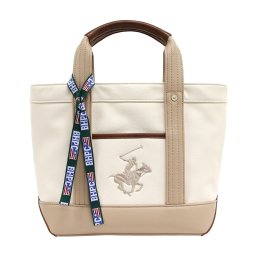 ビバリーヒルズ ポロ クラブ BEVERLY HILLS POLO CLUB バッグ ハンドバッグ トートバッグ トートバッグS BH2007N 193336 ホワイト+ベージュ