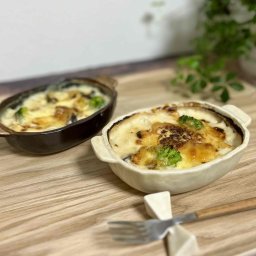 【麦山窯】グラタン皿　和モダン（03076）