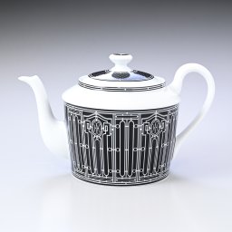 エルメス 食器 HERMES Hデコ ティーポット H DECO Hデコ アッシュデコ ブラック 850ml 037018p 洋食器 37018P 【スペシャルラッピング1100円(別売り)】 送別会 誕生日 お中元 還暦祝い 結婚祝い 結婚式 高級 父の日 母の日 即日発送 ホワイトデー