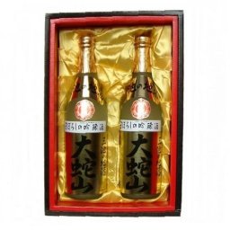 伝説の酒！贈り物に最適☆【まぼろしの吟醸大蛇山小瓶セット720ml】 美麗布張り２本入化粧箱付き