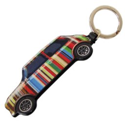 ポールスミス キーリング キーホルダー メンズ レディース マルチカラーストライプ ミニクーパー 5369 A50025 79 Made in ITALY 誕生日 結婚祝い 結婚式 バレンタイン 高級 ホワイトデー 父の日 母の日【スペシャルラッピング660円(別売り)】