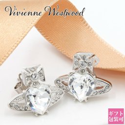 ヴィヴィアンウエストウッド ピアス レディース Vivienne Westwood オーブ ハート シルバー VWP P116 ARIELLA 62030011P クリスマスプレゼント 新品 正規品