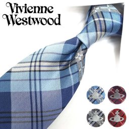 ヴィヴィアン ウエストウッド ネクタイ (8.5cm幅)  Vivienne Westwood ヴィヴィアンネクタイ  ネクタイ ブランド/高級/バースデー/誕生日/お祝い クリスマス/バレンタイン/父の日/入社祝い/就職祝い