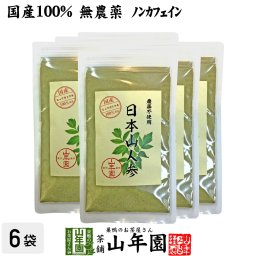 【国産 無農薬 100%】日本山人参 粉末 ヒュウガトウキ 50g×6袋セット パウダー 九州産ノンカフェイン 日本山人参茶 ヒュウガトウキ茶 日本山にんじん茶 日本山ニンジン茶 サプリ セット ギフト プレゼント プチギフト お茶 敬老の日 2026