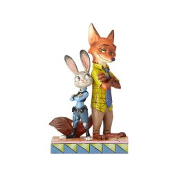 Jim Shore ジム ショア フィギュアズートピア ジュディ＆ニック 4057956 Disney Traditions ディズニートラディション enesco. エネスコ 木彫り調 置物 飾り ディスプレイ 雑貨 プレゼント ギフト