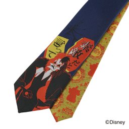 ネクタイ DISNEY ディズニー ヴィランズ　クルエラ柄 ブランド ネクタイ ブランド キャラクター 誕生日 お祝い 結婚式 クリスマス 入学 入社 プレゼント ギフト スーツ  DNDW1673
