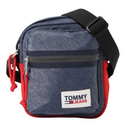 トミーヒルフィガー トミージーンズ TOMMY HILFIGER TOMMY JEANS バッグ 斜め掛けバッグ ショルダーバッグ AM0AM06772 0GY Corporate ネイビー+レッド