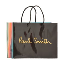 ポールスミス Paul Smith ショップ袋 紙袋 手提げ ブランド ショッパー Mサイズ 単品