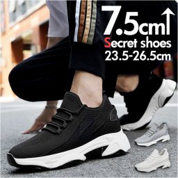 シークレットシューズ スニーカー メンズ 通販 シークレットスニーカー インヒールスニーカー インヒール シークレット シューズ 男性 靴 8cm 紳士 厚底 ウォーキング 運動 メッシュ 通気性 歩きやすい ナチュラル かっこいい カジュアル スタイリッシュ