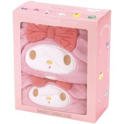 【ギフト対応無料】マイメロディ 吸水速乾 タオルギフトセット (ヘアドライタオル・バスタオル) スケーター ※送料無料(北海道・沖縄は除く)