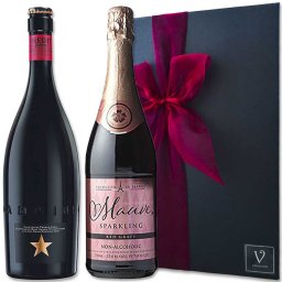 ビール ギフト【無料リボンラッピング】 ビール ギフト 結婚 御祝 誕生日 【ビール ギフト】 ビール ジュース 2本セット ギフト【ノンアルコール モーヴ スパークリング レッド グレープ ジュース 750ml】【ビール イネディット 750ml】