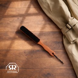 REDECKER レデッカー 洋服ブラシ re441100[ホコリ取り ブラシ 洋服 豚毛ブラシ ホコリ 取り ドイツ製 ほこり取りブラシ 花粉 落とし 衣類用 お手入れブラシ 天然木 衣類ブラシ 花粉対策 スーツ コート ジャケット クリーニングブラシ]