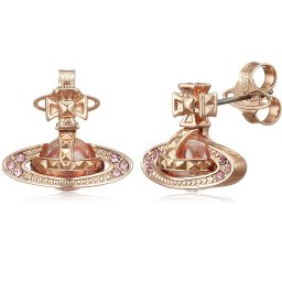 新品 Vivienne Westwood ヴィヴィアンウエストウッド ピアス PINA ピナ オーブ 両耳 62010131 62010131G 62010131/G114 レディース ピンクゴールド