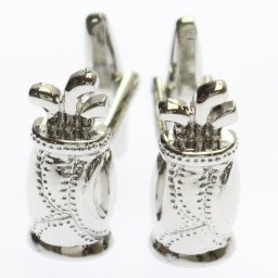 ゴルフバッグ シルバー カフス カフリンクス カフスボタン カフス 誕生日 贈り物 お祝い パーティー 結婚式 披露宴 お洒落 ユニーク スポーツ ゲーム シルバー スーツアクセサリー専門店 ブライダル 披露宴 二次会 お呼ばれ パーティー おしゃれ カフスマニア