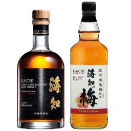 即納 海知 海知の梅 ウイスキー/梅酒セット お酒 酒 ウイスキー ウィスキー 梅酒 ウイスキーブレンド 箱入り ギフト プレゼント 誕生日 父 還暦 結婚祝い 記念日 男性 女性 おしゃれ 高級 アルコール クリスマス ジャパニーズウィスキー
