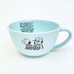 スヌーピー オラフ スープカップ (ブルー) パステルカラー樹脂食器 コップ SNOOPY