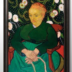 フィンセント ファン ゴッホ ルーラン夫人ゆりかごを揺らす女 A3 サイズ ポスター アート おしゃれ 絵画 インテリア 北欧 イラスト マット紙 艶消し アートパネル 額 フレーム デザイン 壁掛け ギフト 新築祝い ディスプレイ 引越し祝い　新生活　空間デザイン 