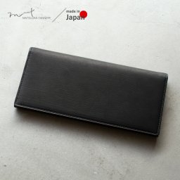 日本製 長財布 メンズ 父の日 カーフレザー 薄型 ブラック スマート プレゼント ギフト ホワイトデー   MT18002