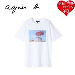 【送料無料】【ラッピング無料】アニエスベー agnes b Tシャツ アーティスト ユニセックス ホワイト 綿100％  ブランド 正規品 新品 ギフト プレゼント 人気 おすすめ 誕生日 記念日 クリスマス
