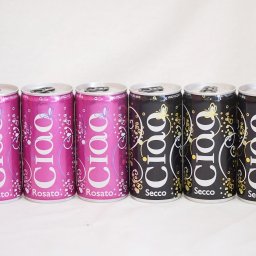 飲みきりイタリアワイン缶6本セット(チャオ ビアンコ 辛口微発泡白ワイン チャオ ロザート やや辛口微発泡ロゼワイン) 200ml×6本