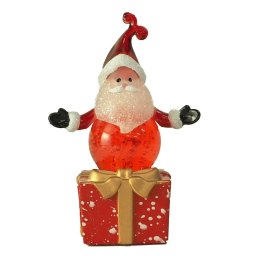 ジーティーエス GTS クリスタルライト ウェルカム サンタボックス 置物 クリスマス雑貨 飾り FUX715ST インテリア ＜クリスマス＞