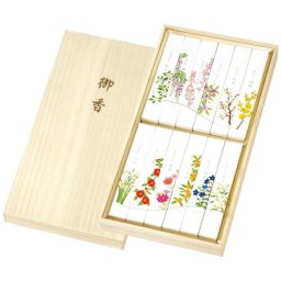 【送料無料・包装無料・のし無料】カメヤマ 名香月の花 線香12種セット I1350-09-12(A4) /ギフト 香典返し 法事 仏事 志