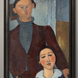 アメデオ モディリアーニ ジャック リプシッツとその妻 A3 サイズ ポスター アート おしゃれ 絵画 インテリア 北欧 イラスト マット紙 艶消し アートパネル 額 フレーム デザイン 壁掛け ギフト 新築祝い ディスプレイ 引越し祝い　新生活　空間デザイン 