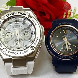カシオ 恋人たちのGショック ペアウォッチ G-SHOCK GST-W310-7AJF BGA-2900-2AJF ソーラー電波 電池式 送料無料 国内正規品 記念日 誕生日 プレゼント お揃い ホワイト 白 ブルー 青 クリスマス お祝い 結婚 婚約 20代 30代 40代 50代 カップル 夫婦