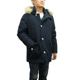 ウールリッチ WOOLRICH ARCTIC DETACHABLE FUR ANORAK ダウン コート アパレル アウター CFWOOU0484MRUT0001-MLB メンズ メルトンブルー