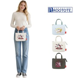 ROOTOTE IP.TKデリ.サンリオキャラクターズ-E トートバッグ 保冷バッグ 手持ち 使いやすい キャラクター かわいい レディース ギフト プレゼント ブルー 8481