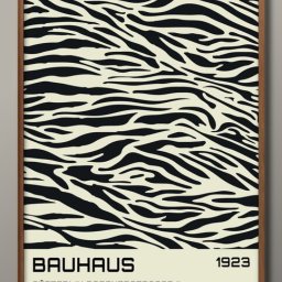 バウハウス BAUHAUS モダン A3 サイズ ポスター アート おしゃれ 絵画 インテリア 北欧 イラスト マット紙 艶消し アートパネル 額 フレーム デザイン 壁掛け ギフト 新築祝い ディスプレイ 引越し祝い　新生活　空間デザイン 