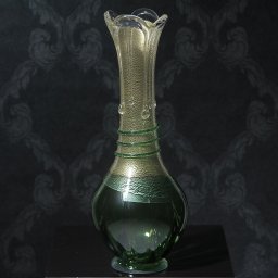 アデリア 津軽びいどろ 花瓶 ガラス 国産 春の芽吹き 新緑生命の力 発芽  花器 大きい おしゃれ 日本製 大きな フラワーベース ギフト 贈り物 プレゼント
