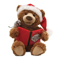 ガンド GUND ストーリータイムべア 4036180 クリスマス ねずみ 帽子 ぬいぐるみ テディベア グッズ くま 熊 人形 キッズ ベビー おもちゃ ギフト プレゼント 新品