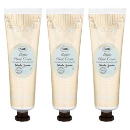 サボン バターハンドクリーム デリケートジャスミン 75ml x 3  |  Sabon  ハンドクリーム 美容グッズ コスメ化粧品 誕生日 クリスマス ホワイトデー 結婚記念日 ウエディングギフト 母の日 送別会 バレンタインデー 女性 彼女 妻奥さん 母お母さん 女友達