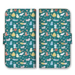 ＼全機種対応／ スマホケース 手帳型 スマホカバー 手帳タイプ スマートフォン ケース カバー 定番デザイン かわいい おしゃれ 人気 安い 専用 かっこいい カードホルダー付き カード収納 合皮 合成レザー